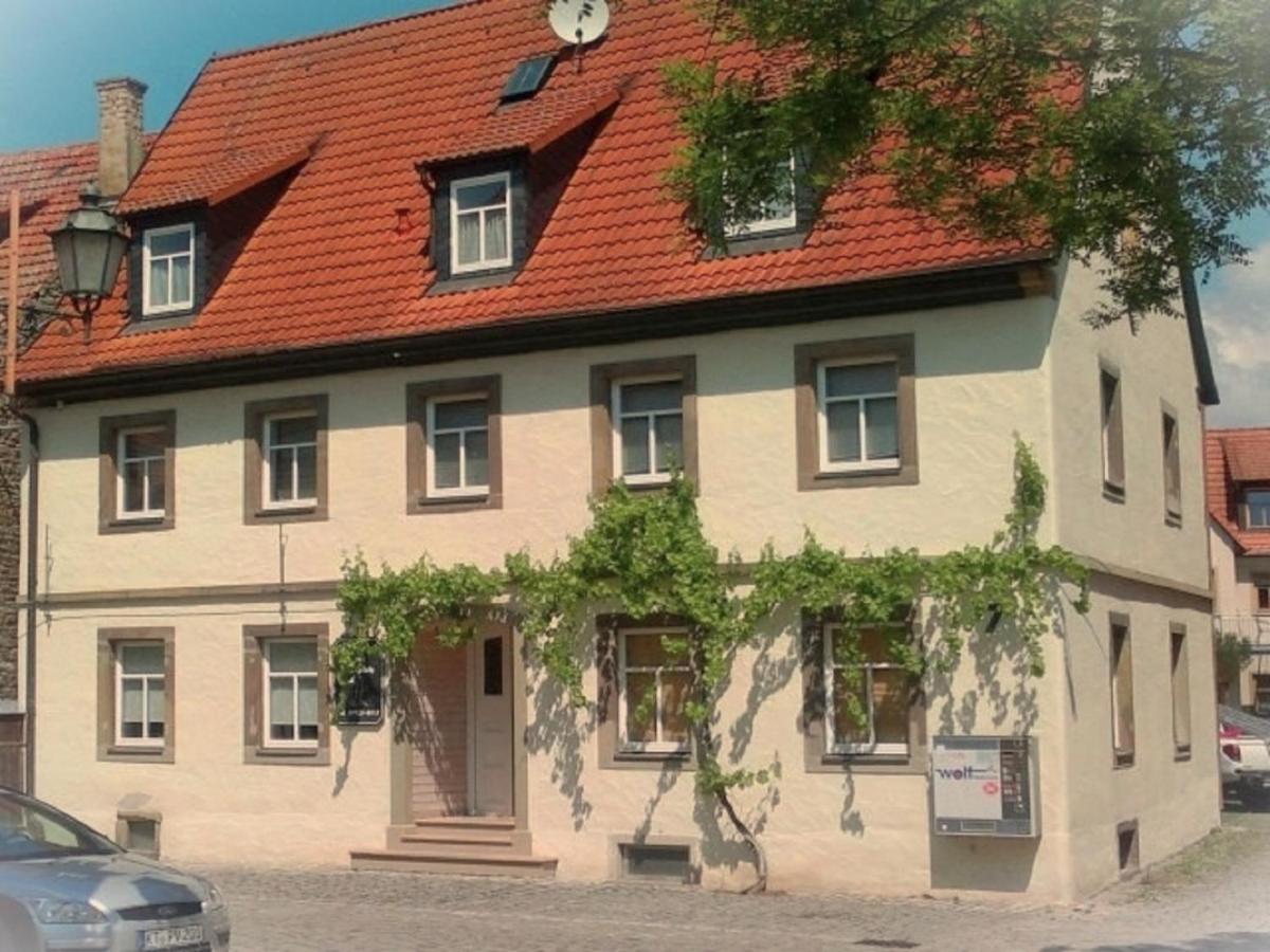 Ferienwohnung Haus Gaenseplatz Volkach Buitenkant foto