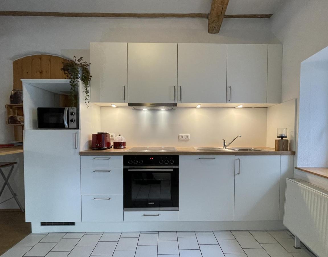 Ferienwohnung Haus Gaenseplatz Volkach Buitenkant foto